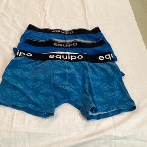 Blue Boxer Briefs  3 pairs for Men.  G